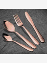 Berlingerhaus Set tacâmuri 24 buc oțel inoxidabil Rosegold Metallic Line II BERLINGERHAUS