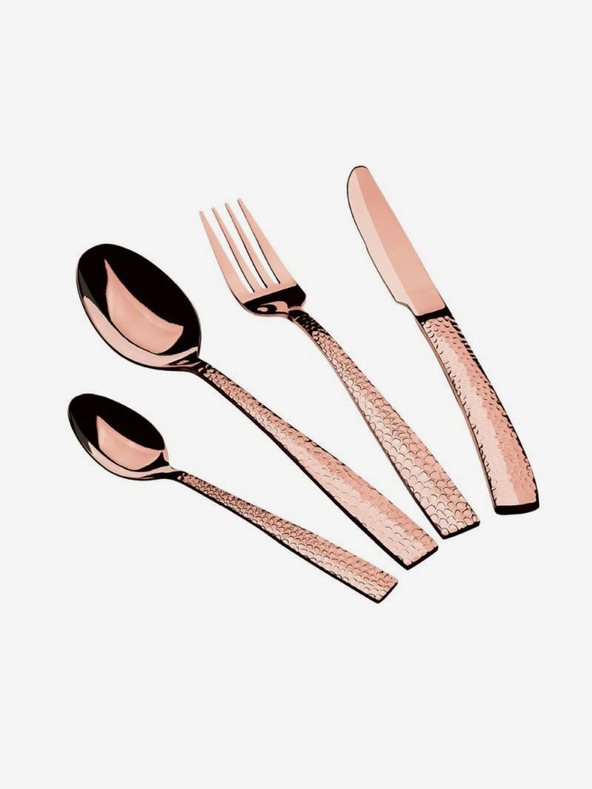 Berlingerhaus Set tacâmuri 24 buc oțel inoxidabil Rosegold Metallic Line BERLINGERHAUS