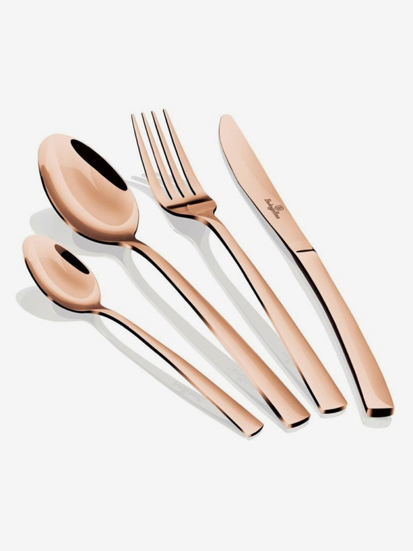 Berlingerhaus Set de tacâmuri 16 buc. inox oglindă Rosegold Metallic Line BERLINGERHAUS