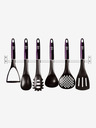 Berlingerhaus Ustensile de bucătărie cu suport de perete 7 buc Purple Eclipse Collection BERLINGERHAUS