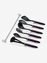 Berlingerhaus Ustensile de bucătărie cu suport de perete 7 buc Purple Eclipse Collection BERLINGERHAUS