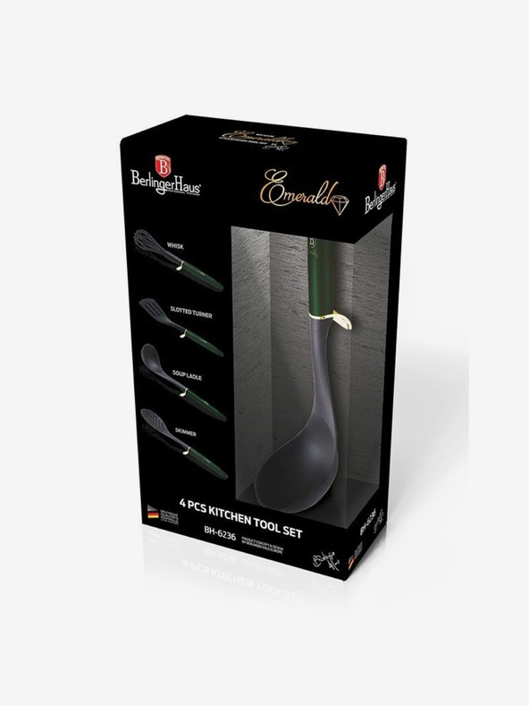 Berlingerhaus Set ustensile de bucătărie din 4 piese Colecția Emerald BERLINGERHAUS