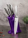Berlingerhaus Set de cuțite în suport 6 buc Royal Purple Metallic Line Kikoza Collection BERLINGERHAUS