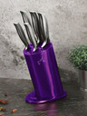 Berlingerhaus Set de cuțite în suport 6 buc Royal Purple Metallic Line Kikoza Collection BERLINGERHAUS