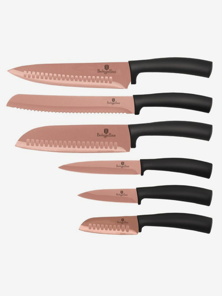 Berlingerhaus BERLINGERHAUS Rosegold Metallic Line set de șase cuțite cu suprafață antiaderentă
