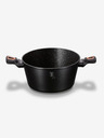 Berlingerhaus Caserolă cu capac și suprafață din marmură 20 cm Black Rose Collection BERLINGERHAUS