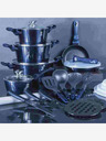 Berlingerhaus Set ustensile de gătit cu suprafață din marmură 22 buc BERLINGERHAUS Metallic Line Aquamarine Edition