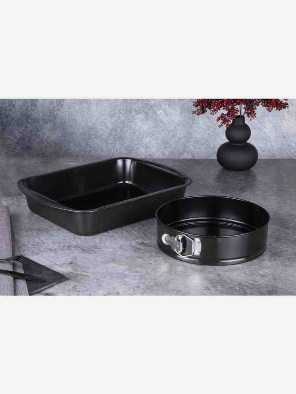 Berlingerhaus Set tavă de copt cu suprafață antiaderentă din titan 2 buc Negru lucios Edition BERLINGERHAUS