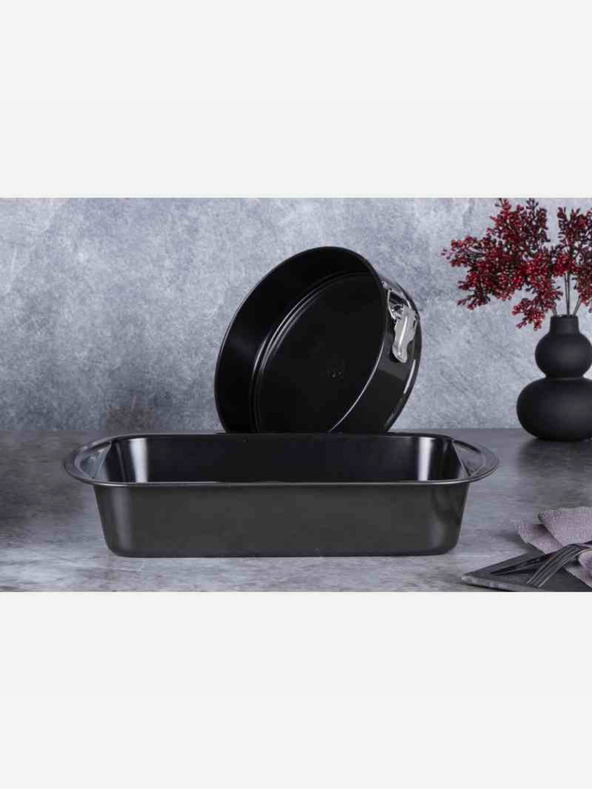 Berlingerhaus Set tavă de copt cu suprafață antiaderentă din titan 2 buc Negru lucios Edition BERLINGERHAUS