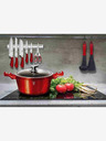 Berlingerhaus Set de vase cu suprafață din marmură 3 buc Burgundy Metallic Line BERLINGERHAUS