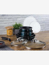 Berlingerhaus Set de ustensile de gătit cu mâner detașabil 9 buc Aquamarine Metallic Line BERLINGERHAUS
