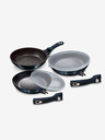 Berlingerhaus Set de trei cratițe cu mâner detașabil 5 buc BERLINGERHAUS Aquamarine Metallic Line
