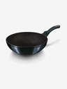 Berlingerhaus Tigaie wok cu suprafață marmorată 28 cm BERLINGERHAUS Metallic Line Aquamarine Edition