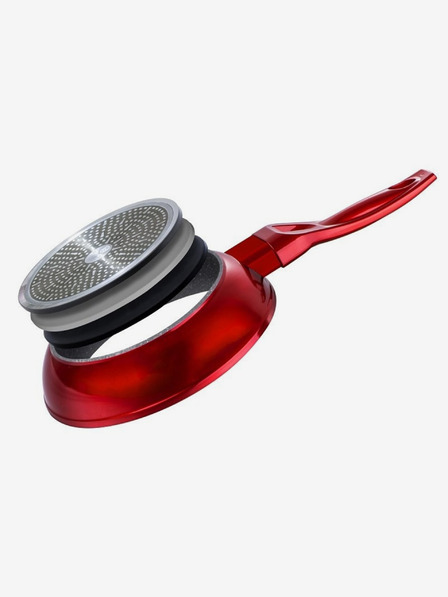 Berlingerhaus Tigaie cu suprafață de marmură 20 cm Burgundy Metallic Line BERLINGERHAUS