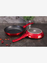 Berlingerhaus Tigaie cu suprafață de marmură 20 cm Burgundy Metallic Line BERLINGERHAUS