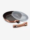 Berlingerhaus Tigaie cu mâner detașabil + capac 28 cm Rosegold Metallic Line BERLINGERHAUS