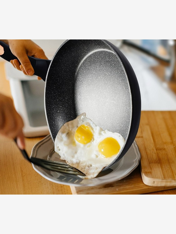 Berlingerhaus Tigaie grill cu suprafață din marmură 28 cm Black Rose Collection BERLINGERHAUS