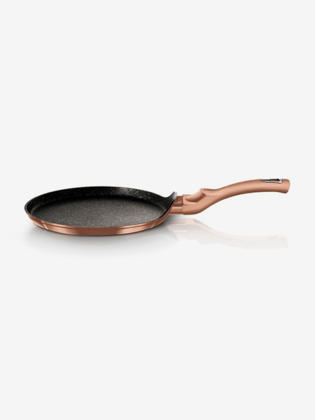 Berlingerhaus Tigaie pentru clătite cu suprafață de marmură 25 cm Rosegold Metallic Line BERLINGERHAUS