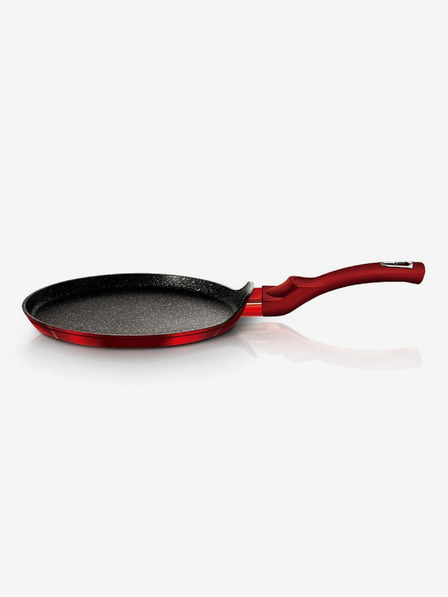 Berlingerhaus Tigaie pentru clătite cu suprafață de marmură BERLINGERHAUS Burgundy Metallic Line (25 cm)