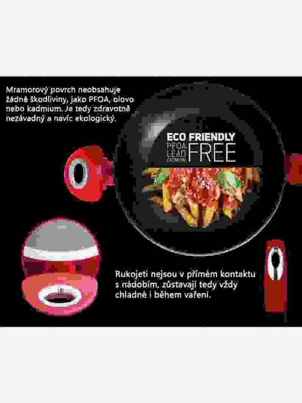 Berlingerhaus Tigaie pentru clătite cu suprafață de marmură BERLINGERHAUS Burgundy Metallic Line (25 cm)