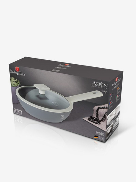 Berlingerhaus Tigaie adâncă cu capac cu acoperire din titan 24 cm Aspen Collection BERLINGERHAUS
