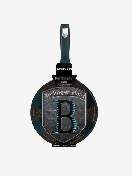 Berlingerhaus Tigaie pentru clătite cu suprafață de marmură 25 cm BERLINGERHAUS Metallic Line Aquamarine Edition