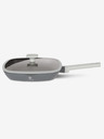 Berlingerhaus Tigaie grill cu capac cu suprafață antiaderentă din titan 28 cm Aspen Collection BERLINGERHAUS