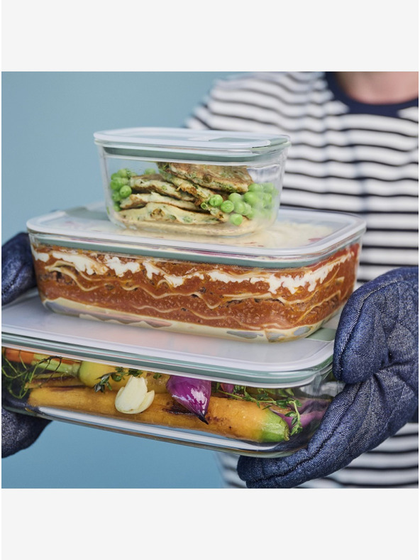 Mepal Mepal EasyClip Cutie de depozitare a alimentelor din sticlă (700 ml)