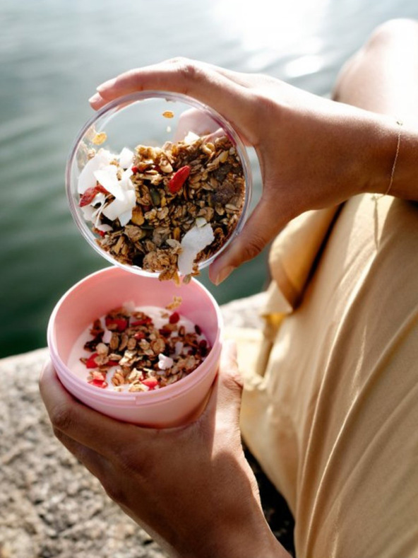 Mepal Cutie pentru masă Mepal Ellipse roz (500 ml)