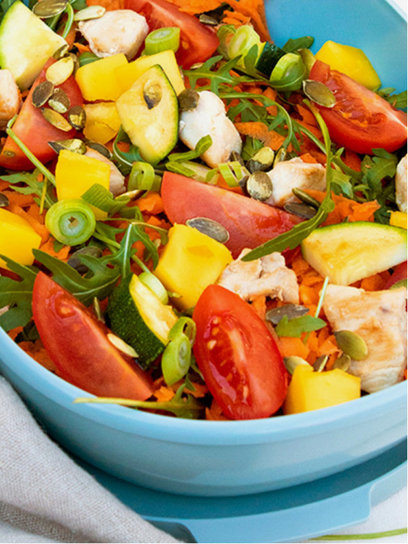 Mepal Cutie de alimente Mepal Ellipse Duo Vivid roz vechi