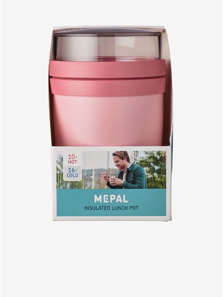 Mepal Mepal Termal Dining Box Ellipse Nordic Pink