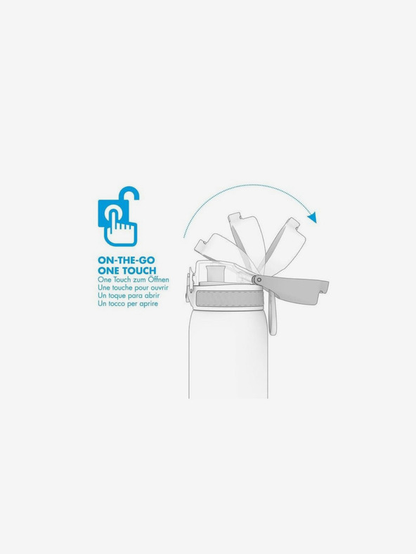 ION8 Sticlă termo albastră din oțel inoxidabil Ion8 Leak Proof 920 ml