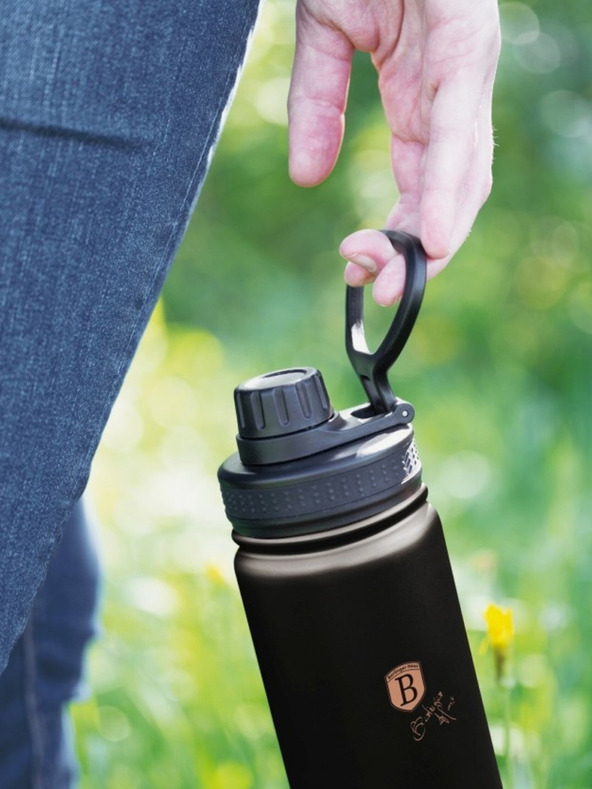 Berlingerhaus Sticlă sport din oțel inoxidabil 0,54 l BERLINGERHAUS Black Rose Collection