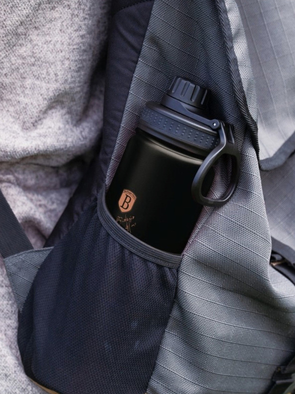 Berlingerhaus Sticlă sport din oțel inoxidabil 0,54 l BERLINGERHAUS Black Rose Collection