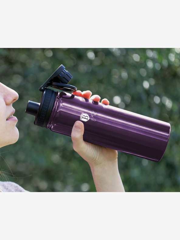 Berlingerhaus Sticlă sport din oțel inoxidabil 0,54 l BERLINGERHAUS Purple Metallic Line