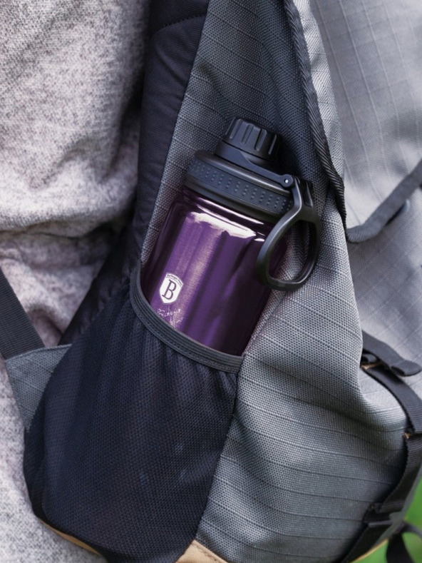 Berlingerhaus Sticlă sport din oțel inoxidabil 0,54 l BERLINGERHAUS Purple Metallic Line