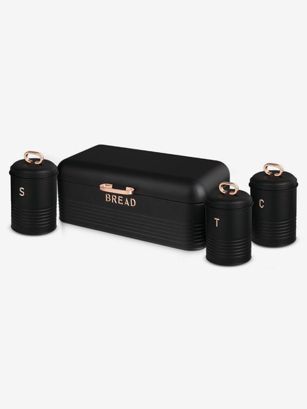 Berlingerhaus Set de pâine și cutie pentru alimente 4 buc. Black Rose Collection BERLINGERHAUS