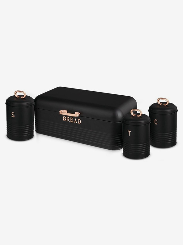 Berlingerhaus Set de pâine și cutie pentru alimente 4 buc. Black Rose Collection BERLINGERHAUS