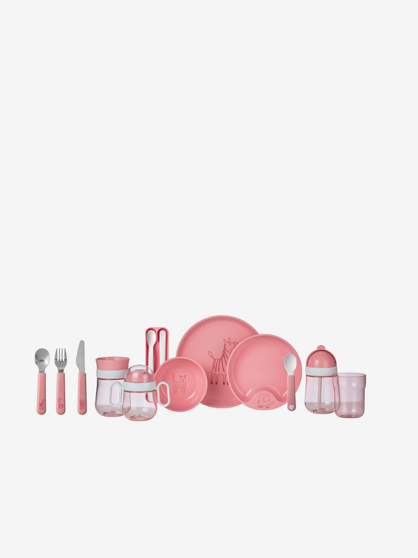 Mepal Farfurie roz pentru copii Mepal Mio