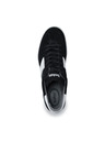 BOTAS *** Adidași din piele pentru bărbați / ghete negru-albi Botas Iconic