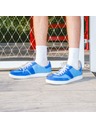 BOTAS *** Adidași din piele pentru bărbați / ghete albastre Botas Iconic La Manche 71