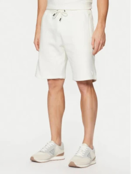 Guess Jeans Pantaloni scurți albi pentru bărbați Aldwin Guess jeans
