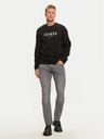 Guess Jeans Hanorac negru pentru bărbați Guess Box Cn Sweatshirt