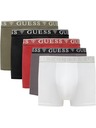 Guess Jeans Boxeri colorați pentru bărbați 5 Pack Guess Boxers