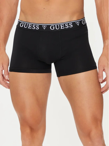 Guess Jeans Boxeri negri pentru bărbați kcd31 Guess jeans