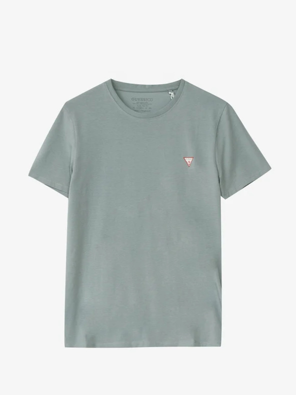 Guess Jeans Tricou slim fit verde pentru bărbați G9L8 Guess jeans