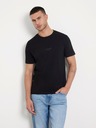 Guess Jeans Tricou slim fit negru pentru bărbați jblk Guess jeans