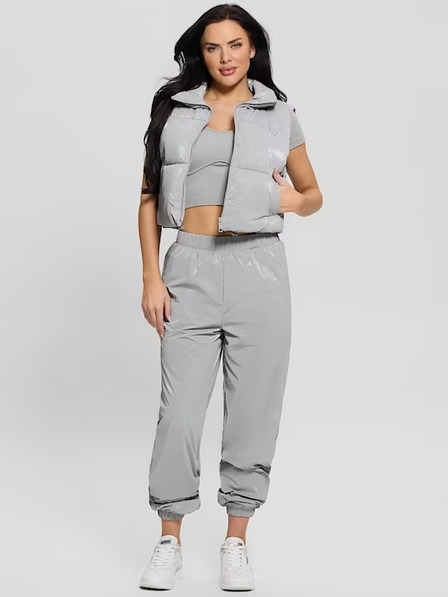 Guess Jeans Vestă sport gri pentru femei Guess jeans