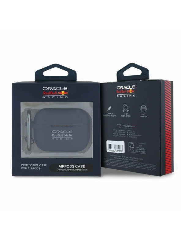 Oracle Red Bull Racing Carcasă Red Bull din silicon pentru AirPods Pro Navy