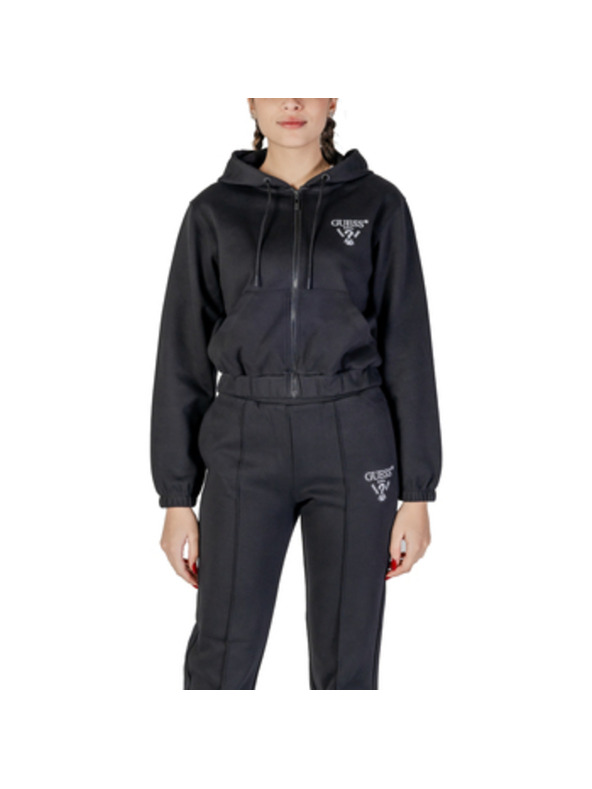 Guess Jeans Hanorac negru pentru femei Roberta Guess jeans